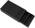 DIBTSA Espresso Knock Box Drawer, Stainless Steel Coffee Grounds Container with Removable Rubber Knock Bar and Non-slip Base, Mini 9.29 x 5.43 x 2.08 inches (Black) by DIBTSA
