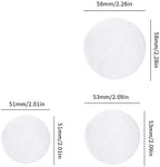 51/53/58mm Portafilter Coffee Filter Paper 100 Sheet Round For Moka Pot(Brown,51) - Image 2