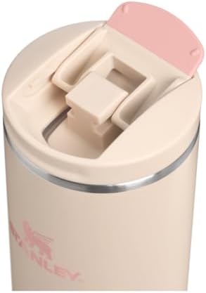 STANLEY Transit FlipTop Mug | Leakproof Coffee Travel Cup | Vacuum Insulated Stainless Steel | Stays Hot or Cold for Hours | BPA-Free | 16 oz | Champagne - Image 2