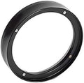 Dosing Ring 51mm 53mm 58mm Magnetic Espresso Powder Funnel Compatible with Delonghi Breville Portafilter Coffee Accessories Barista Tools(51mm Black) by Unknown