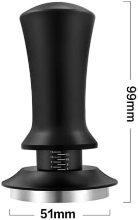 Coffee Tamper Constant Pressure 51MM 53MM 58MM Flat Base - Image 2