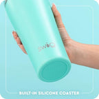 Swig Life 32oz Insulated Tumbler, Travel Coffee Tumbler with Lid, Cup Holder Friendly Travel Coffee Mug, Stainless Steel, 32 oz, Reusable Insulated Mug with Lid (Easy Tiger) - Image 5