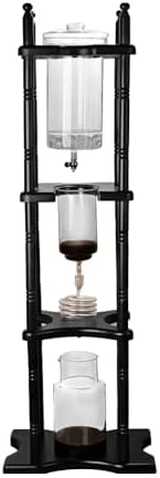 Coffee Maker Cold Brew Machine,2L Large Capacity Glass Slow Drip Technology Ice Drip Coffee Pot with Adjustable Valve,Manual Glass Dutch Coffee Dripper Ice Drip Coffee Tower for Cafes, Bars, Clubs - Image 3