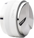 CREMA Coffee Products 53.3mm Hand Tamper & Coffee Distributor | Compatible with Breville Portafilters | Double-Sided, Adjustable Depth Tool | Made with Durable 304 Stainless Steel | White by CremaCoffeeProducts