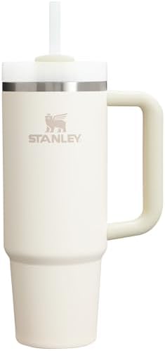 STANLEY Quencher H2.0 Flow State Tumbler, 30 oz, Cream 2.0 by Unknown