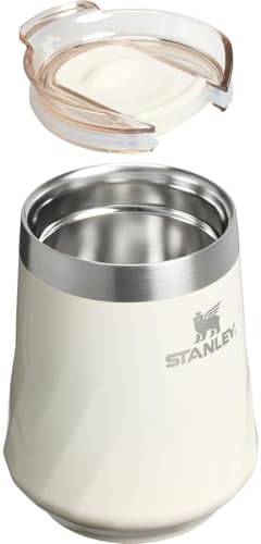 STANLEY Reserve Wine Tumbler | 11 oz Stainless Steel Travel Mug For Wine, Cocktails, Soda | Keeps Drinks Cold for Hours | BPA-Free | Cream Gloss - Image 2