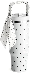 Fjbottle WrapSip 40 oz Insulated Tumbler with Flip Straw and Handle by FJbottle