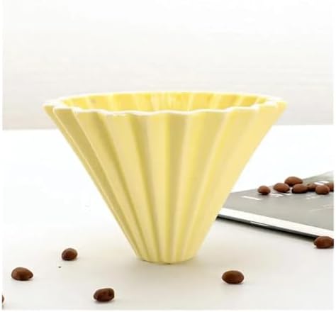 1-4 People Hand-brewed Coffee Filter Cup Drip Ceramic Origami Reusable Tool(1-2CUP) - Image 5