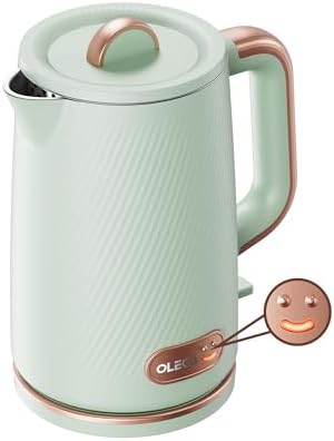 OLEGA Electric Tea Kettle: 1200W Fast Boil Electric Water Kettles 1.5L by OLEGA