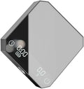 IKAPE Mini Digital Coffee Scale with Timer, 2kg/0.1g Precision, Rechargeable, Drip Espresso & Pour-Over, Tare Function, LED Display (Deep Black) by IKAPE