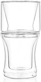 Hand Drip Coffee Maker Pour Over Double Borosilicate Glass Wall Set - Image 2