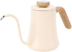 Qinlorgo Gooseneck Kettle, Electric Pour Over Coffee and Tea Kettle, Stainless Steel Water Boiler with Thermometer for Optimal Brewing, 600ml Capacity, Ideal for Home & Camping - Image 5