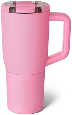 BrüMate Müv - 25oz 100% Leak Proof Insulated Coffee Mug with Handle & Lid - Stainless Steel Coffee Travel Mug - Double Walled Coffee Cup (Primrose) by Br%C3%BCMate