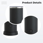 Milk Frother Electric, Automatic Hot & Cold Milk Frother, for Coffee Latte Art, Home Use Milk Heating Cup - Image 3