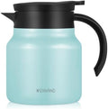 Small Insulated Coffee Carafe, 27 oz, Keeps Hot for 12H, Blue by WYHVAND