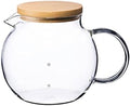 Cores C514 Clear Glass Server, 4 Cup, Coffee Pot, Teapot, Stylish, Interior, Easy to Pour by cores