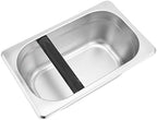 Stainless Steel Knock Box, Coffee Grounds Container for Espresso Machine, Deep Bowl Design with Arc Corners, Large Capacity Coffee Slag Bin for Home Barista and Coffee - Image 5