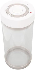 Electric Vacuum Canister Glass Sealed Jar for Tea, Coffee Beans, Nuts with Built in Battery, Convenient for Home Kitchen Organizer (1350ml) by ZJchao