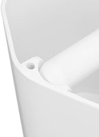 Large Capacity Coffee Knock Box, Stainless Steel Coffee Knock Box, Grounds Knock Box for Home Office (White) - Image 5