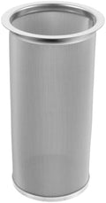 Kichvoe Stainless Steel Coffee Filter Cartridge Reusable Fine Mesh Strainer with Handle 3.26X5.90 Inch for Home Kitchen Coffee Brewing and Tea Infusing by Kichvoe