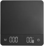 Digital Coffee Scale with Timer USB Rechargeable High Accuracy 0.1g Precision Small Kitchen Scale Auto Tare Function for Home Brewing Coffee and Baking ABS Material (5kg/0.1g) - Image 3