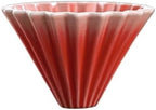 Origami Dripper Set Ceramic Construction Gradient Color Includes Filters For All Brewing Methods(Color 2) by Unknown