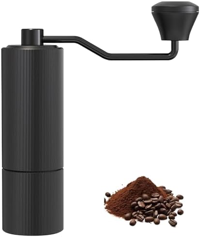 Manual Coffee Grinder with 30 Adjustable Settings, Aluminum Alloy - Image 7