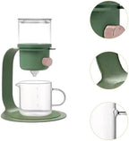 Semi Automatic Glass Teapot Tea Infuser Pot Water Tea Cup Easy to Clean Large - Image 2