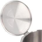 304 Stainless Steel Measuring Cup with Lid, Milk Frothing Pitcher for Art, 18oz Steaming Pitcher with Marking Handle, Large Capacity Coffee Milk Cup for Home, Dishwasher - Image 7