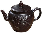 Tea Kettle Retro Exquisite Teapot Home Tea Room Red Sand Antique Dragon Palace Lantern Tea Ceramic Tea Infuser by Unknown