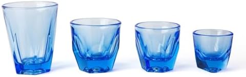 notNeutral Vero Glass Espresso, 3 oz. 4-pack, Ocean Blue - Image 7