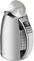 Cuisinart PerfecTemp 1.7-Liter 1500-Watt Stainless Steel Cordless Programmable Kettle with Six Presets, Stay-Cool Handle, & 360-Degree Swivel Power Base With LED display (CPK-20) - Image 3