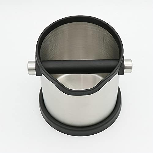 Stainless Steel Coffee Grounds Knock Out Box Espresso Waste Bin Recycle Holder - Image 2