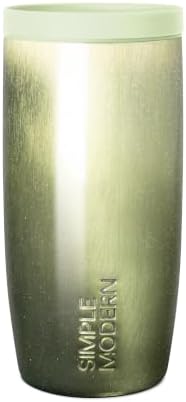 Simple Modern Insulated Travel Coffee Mug 360° Lid | 16oz | Cateye by Unknown