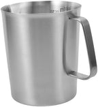 Stainless Steel Milk Frothing Pitcher Cup 1000ml with Handle by COOLHIYA