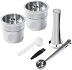 Stainless Steel Refillable Coffee Maker Filter,Coffee Capsule Pod，Compatible With Illy，X7.1 Y5 Mahine(2pc-TI-SS) by Unknown