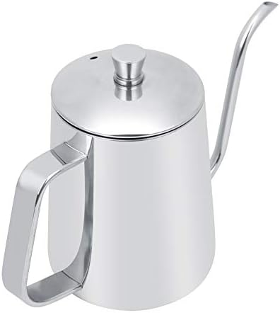 550ml Stainless Steel Long Gooseneck Coffee Pot, Pour over Kettle, Long Narrow Spout Coffee Potfor Home Kitchen Coffee Shop - Image 7