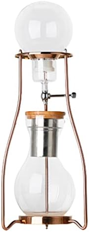 JITEM Cafetera Ice Cold Dripper Coffee and Tea Maker Dripper Brewer Maker with Adjustable Water Flow Stainless Steel Filter Glass Carafe for Coffee or Tea by Unknown