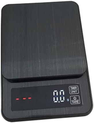 Digital Kitchen Food Scale with Timer, Precision Sensors, 5kg Capacity by Luxshiny