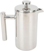 French Press Coffee Maker Insulated Stainless Steel Pot for Home Use,304 Material 350ml Capacity - Image 5