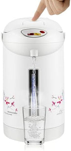 3L/0.79 Gal Electric Boiler, 304 Stainless Steel 750W Electric Boiler and Warmer, 3 Pouring Modes, Automatic Keep-Warm Function, for Brewing Coffee and Tea at Home and in the Office by Unknown