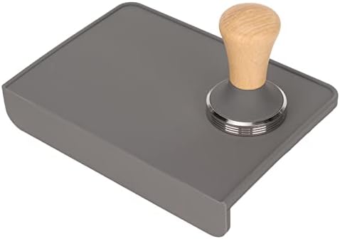 Changor Coffee Tamping Mat Set with Beech Wood Tamper (58mm / 2.28in - Image 5