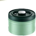 Vacuum Sealed Coffee Canister, 304 Stainless Steel, Airtight Press Type Lid, for Coffee Beans, Tea, Nuts (Green, 750, Milliliters) by SHAREZEVERMUZE