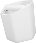 Large Capacity Coffee Knock Box, Stainless Steel Coffee Knock Box, Grounds Knock Box for Home Office (White) - Image 3