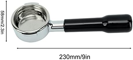 Pissente 58mm Bottomless Portafilter Zinc Alloy E61 Compatible - Image 2