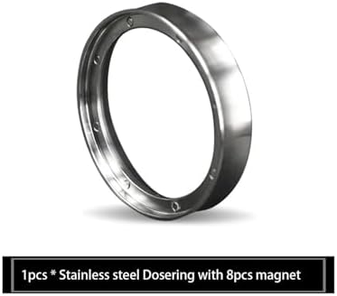 51-58.35mm Stainless Steel Dosing Ring for Espresso Barista Funnel(53MM) - Image 2