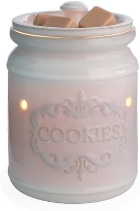 Candle Warmers ETC. Illumination Fragrance Warmer- Light-Up Warmer for Warming Scented Candle Wax Melts and Tarts or to Freshen Room, Cookie Jar by CandleWarmersEtc