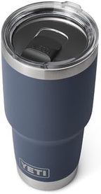 YETI Rambler 30 oz Stainless Steel Vacuum Insulated Tumbler w/MagSlider Lid, Navy - Image 3