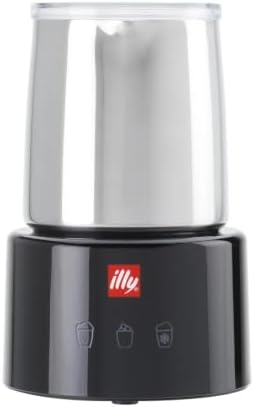 Illy Milk Frother by Lissoni (Stainless Steel), Dishwasher Safe, All Milk Types, Hot Chocolate by Unknown