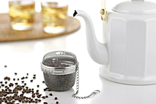 Minex Metal Victory Tanaka Capsule Strainer, Medium, 3.0 x 2.8 inches (7.5 x 7 cm) - Image 2